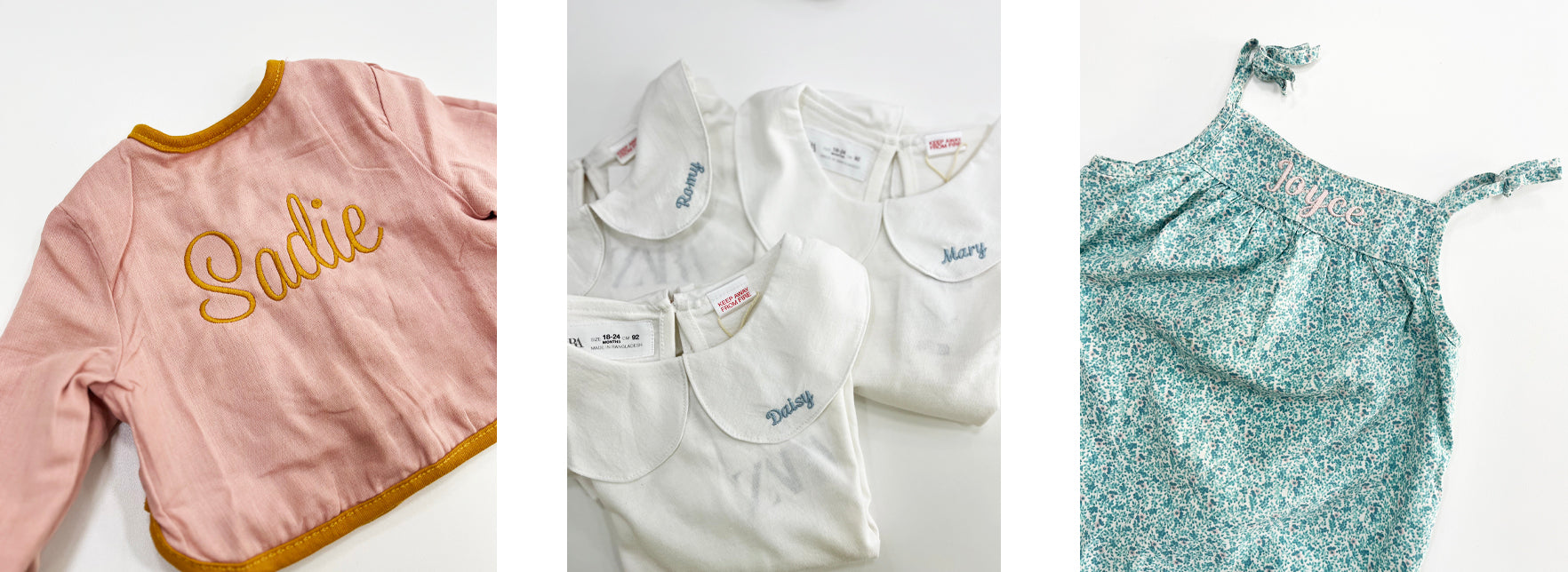 Monogrammed Baby Clothing