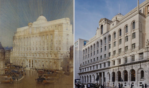 Original Midland Bank Building, now the Ned London hotel and club