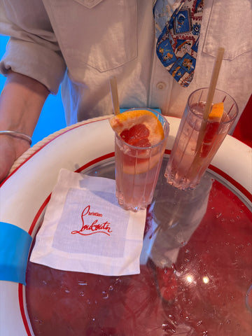 cocktail party at Selfridges with Christian Louboutin and Initially London