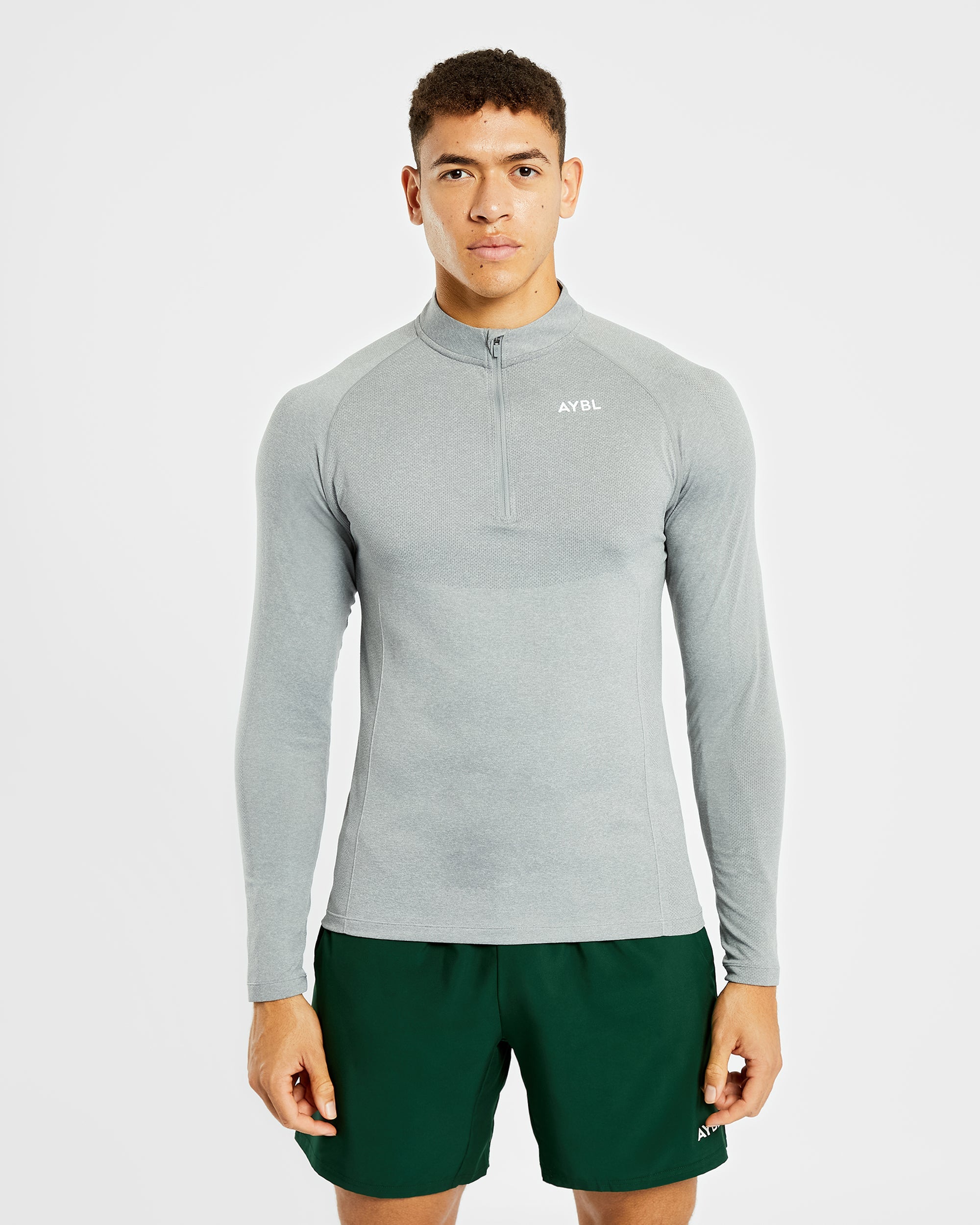 Aybl Revive Seamless Crop 1/2 Zip Pullover Review - Gymfluencers