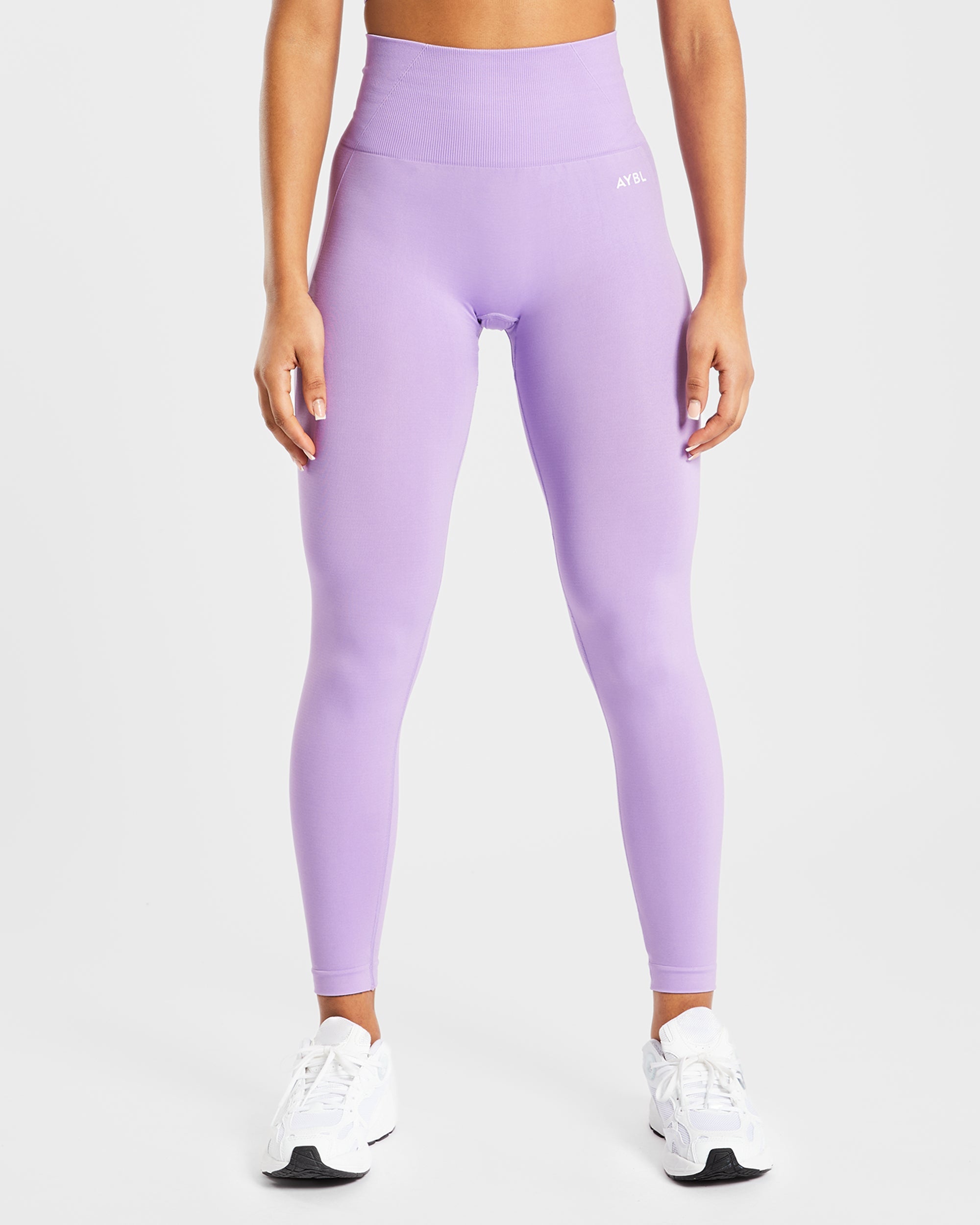 Bo+Tee booty contouring purple workout leggings size XL - $25