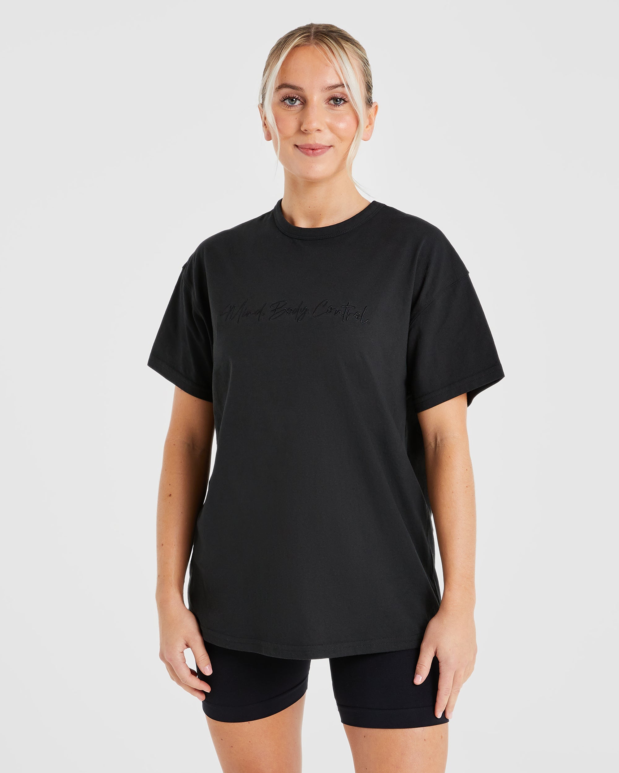 AYBL Athletics Oversized T Shirt - Black