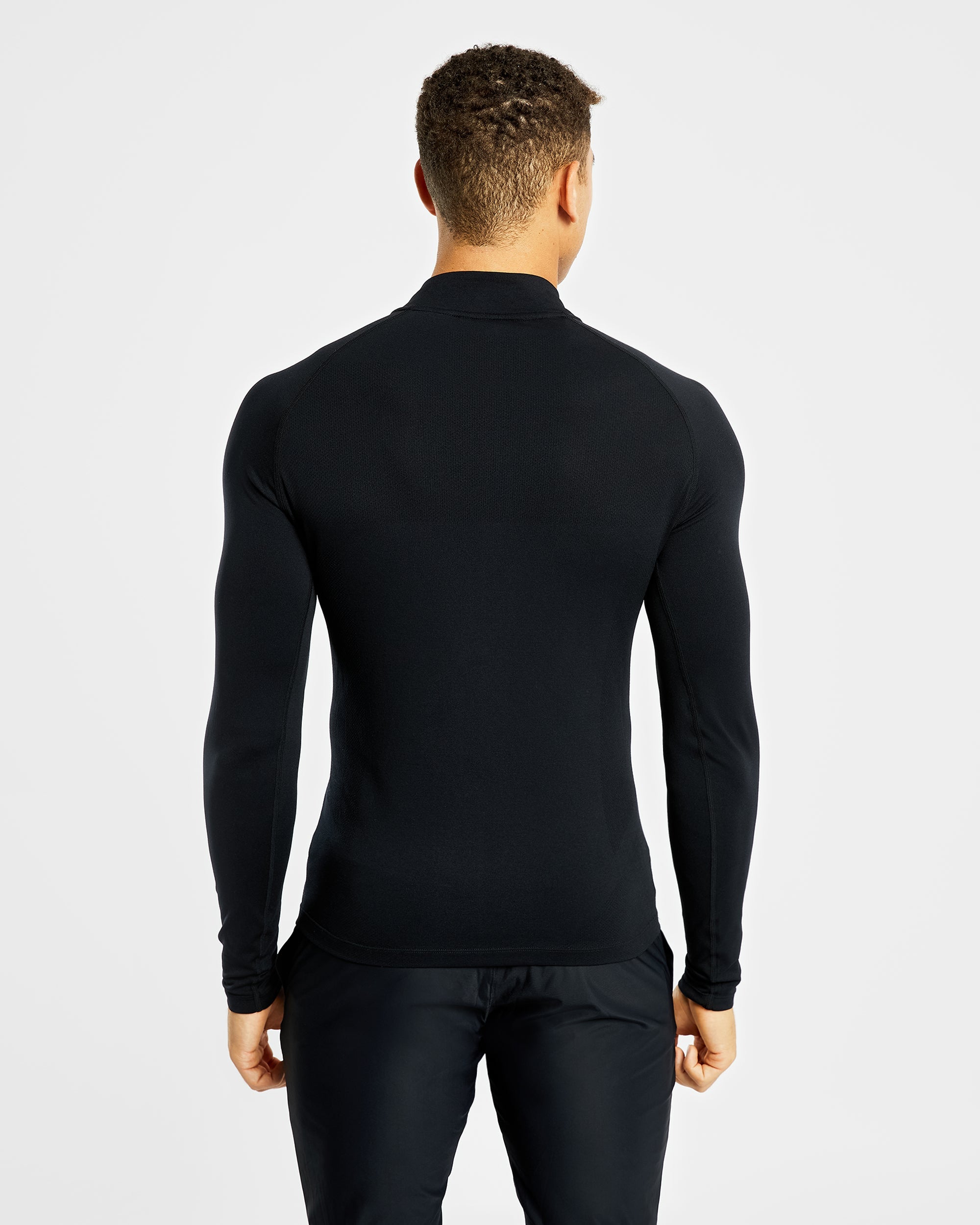 Ignite Seamless Zip Jacket - Midnight Black – AYBL