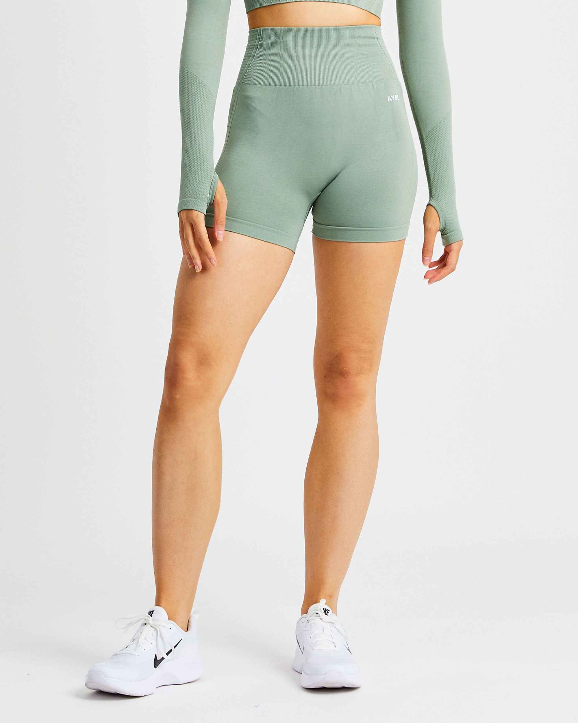 Balance V2 Seamless Shorts - Castlerock Grey – AYBL