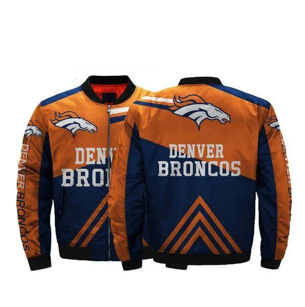 Men Bomber Jacket Denver Broncos 