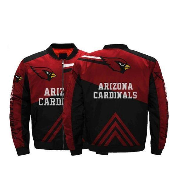 Men Bomber Jackets Arizona Cardinals 