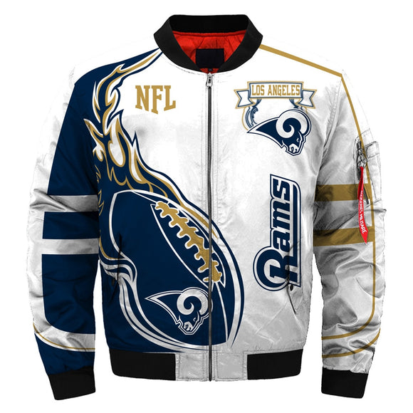 Jacket Custom Men's Los Angeles Rams 
