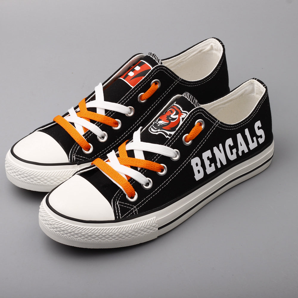 Lowest Price Cincinnati Bengals Women's Shoes Low Top | Cincinnati ...