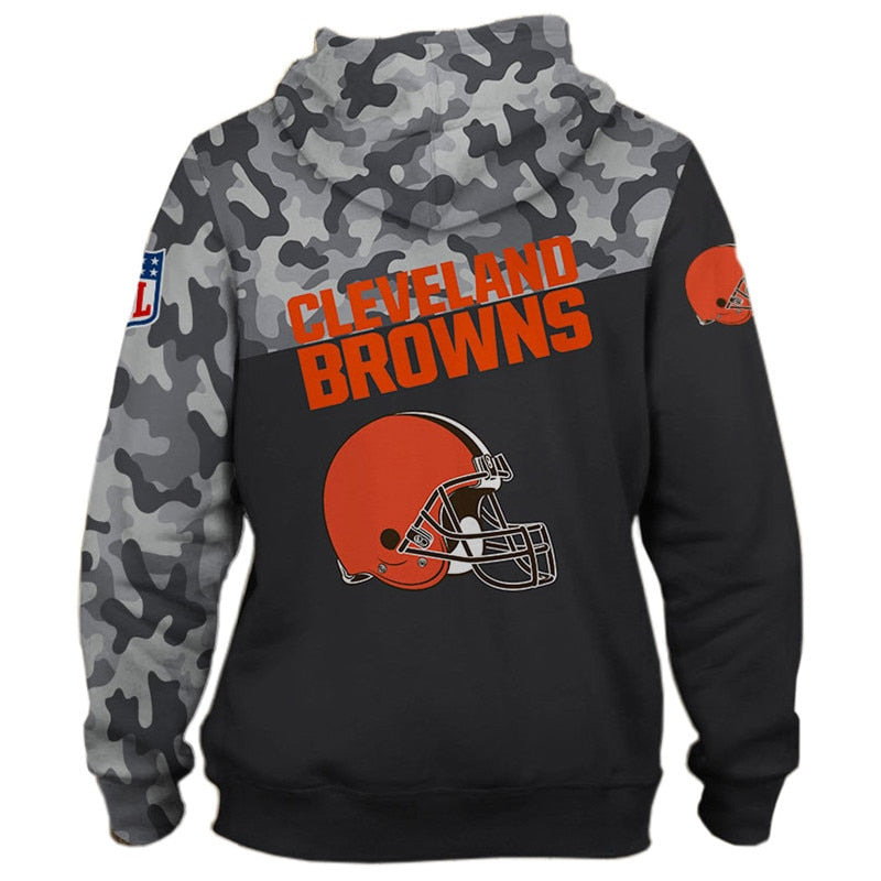 Cleveland Browns NFL Special Camo Hunting Personalized Hoodie T