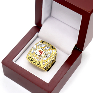 Patrick Mahomes - 2019 Kansas City Chiefs Super Bowl 2 Ring Set With  Display Box