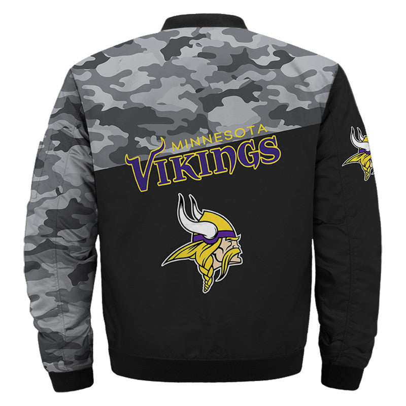 18% SALE OFF Best Minnesota Vikings Camo Jacket For Men – 4 Fan Shop