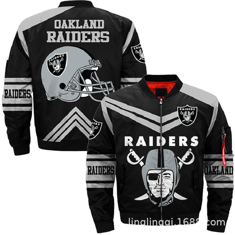 raiders jersey jacket