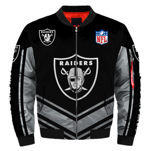 NFL Jacket Custom Mens Oakland Raiders 