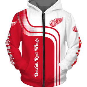 red wings hockey hoodie