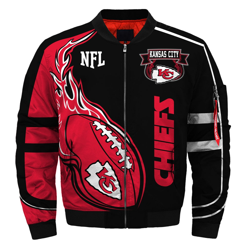 18% OFF Newest Design Custom Kansas City Chiefs Starter Jacket Cheap