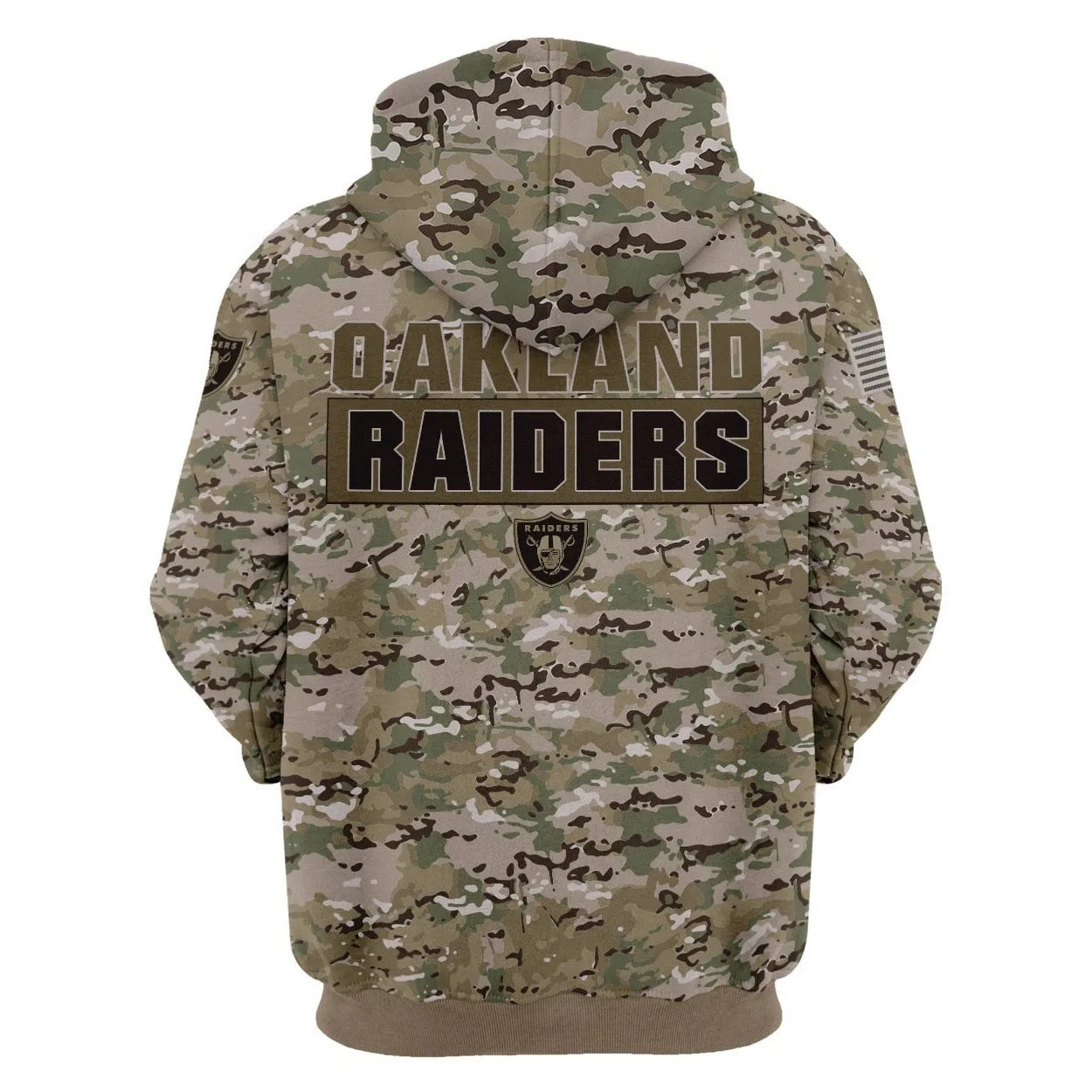 oakland raiders camo hoodie