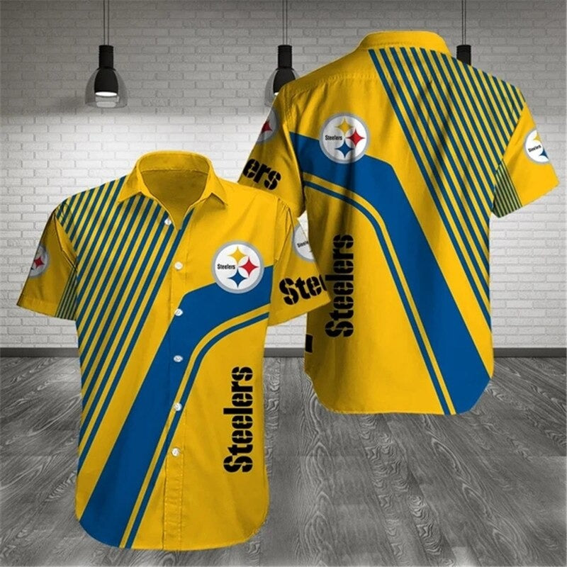 Pittsburgh Steelers Hawaii Shirts Pattern Stripe Ha95979