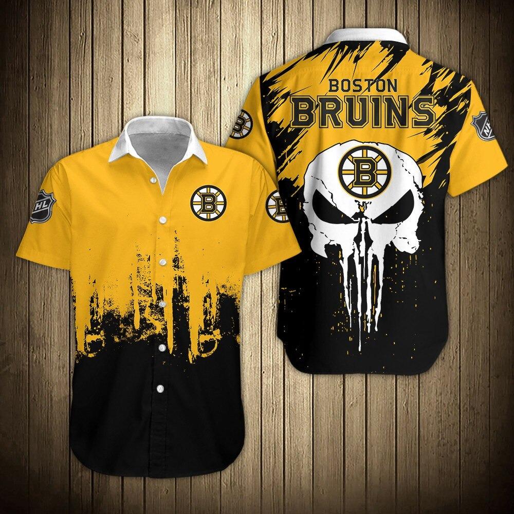 20 OFF Boston Bruins Shirts Skull Short Sleeve For Men 4 Fan Shop