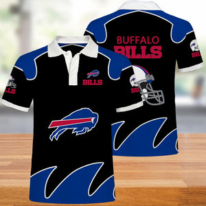 25% OFF Buffalo Bills Polo Shirts Black | Buffalo Bills Gear On SALE