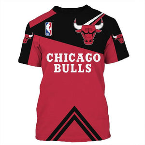 chicago bulls sleeve jersey