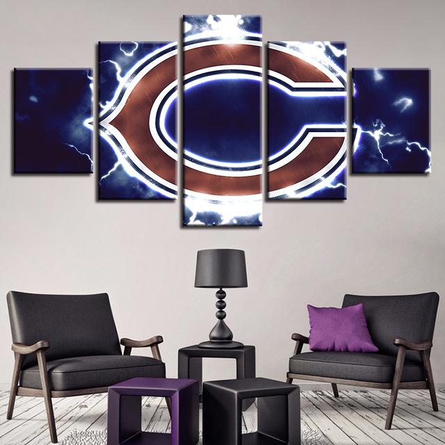 Chicago Bears Home Decor / Personalized Chicago Bears V1 - Wall Decor Cutout LED Lamp ... / ··· nfl chicago bears flags 100% polyester home house garden flag decor 3x5 ft.