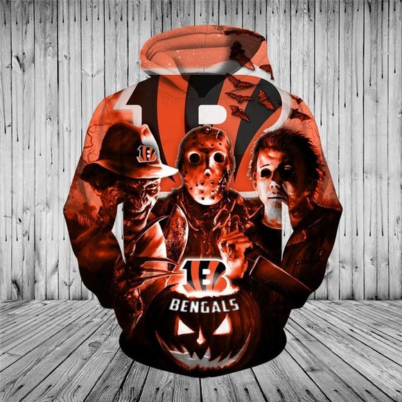 cincinnati bengals hooded sweatshirt