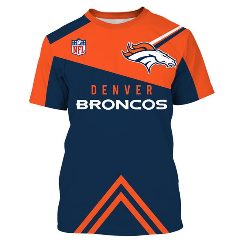 20% OFF Denver Broncos T shirts Vintage Cheap Short Sleeve O Neck – 4 ...