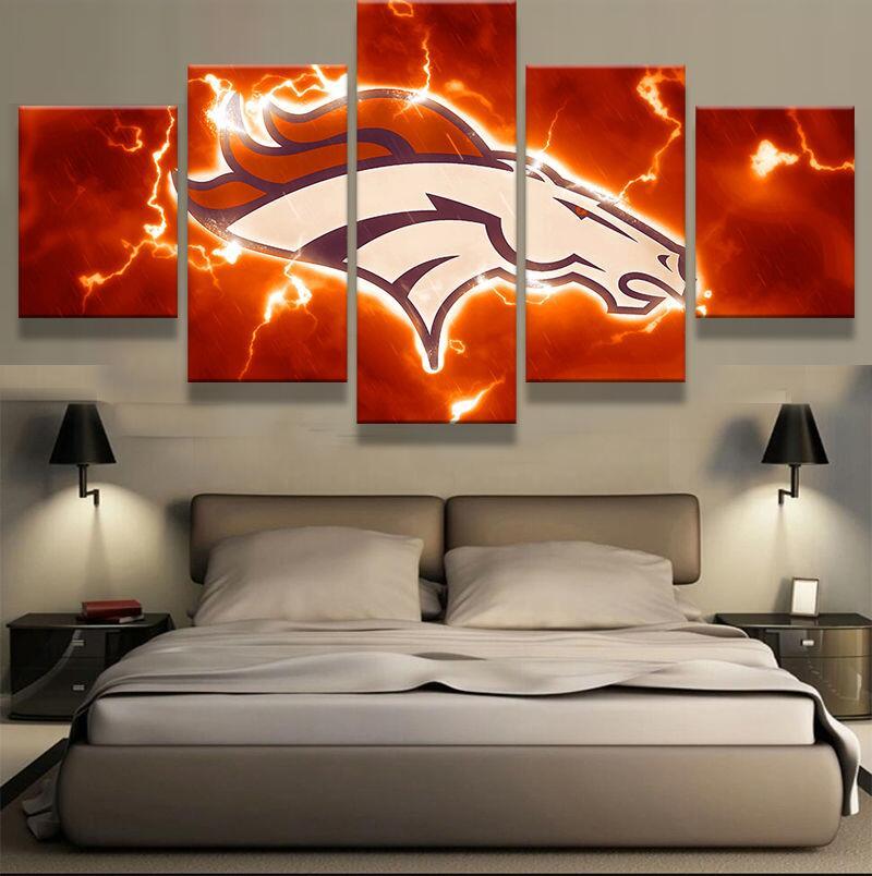 Buy Denver Broncos Wall Art Cheap For Living Room Wall ...