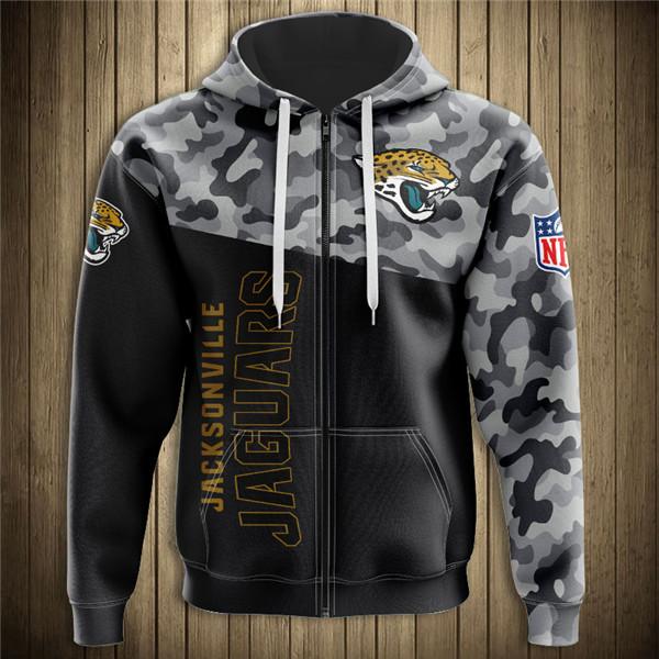 18% OFF Jacksonville Jaguars Military Hoodies 3D Sweatshirt Long Sleeve ...