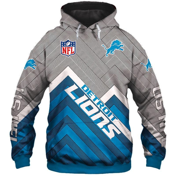 Men's Detroit Lions Critical Victory III Hoodie