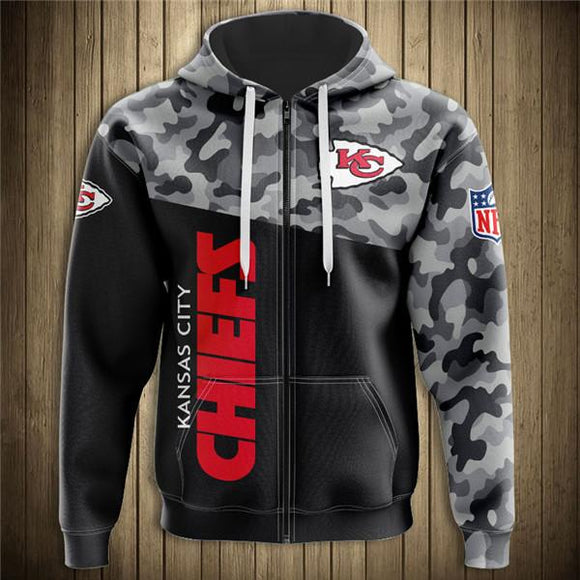 Kansas City Chiefs Patrick Mahomes Tan 2019 Salute To Service Sideline  Therma Pullover Hoodie