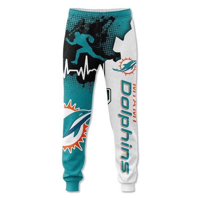 miami dolphins 3d printed leggings