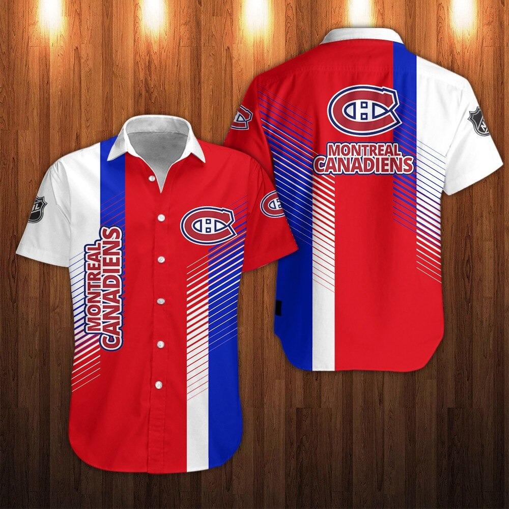 NHL Montreal Canadiens Hawaiian Shirt,Aloha Shirt,Pineapple