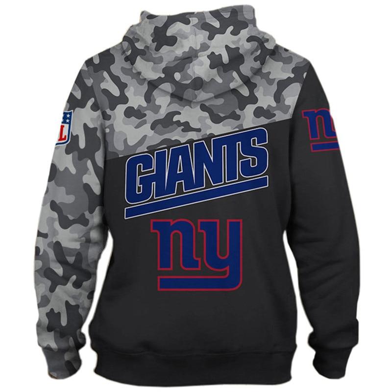 New York Giants 3D Blue Team All Over Print Hoodie V15 - Tana Elegant