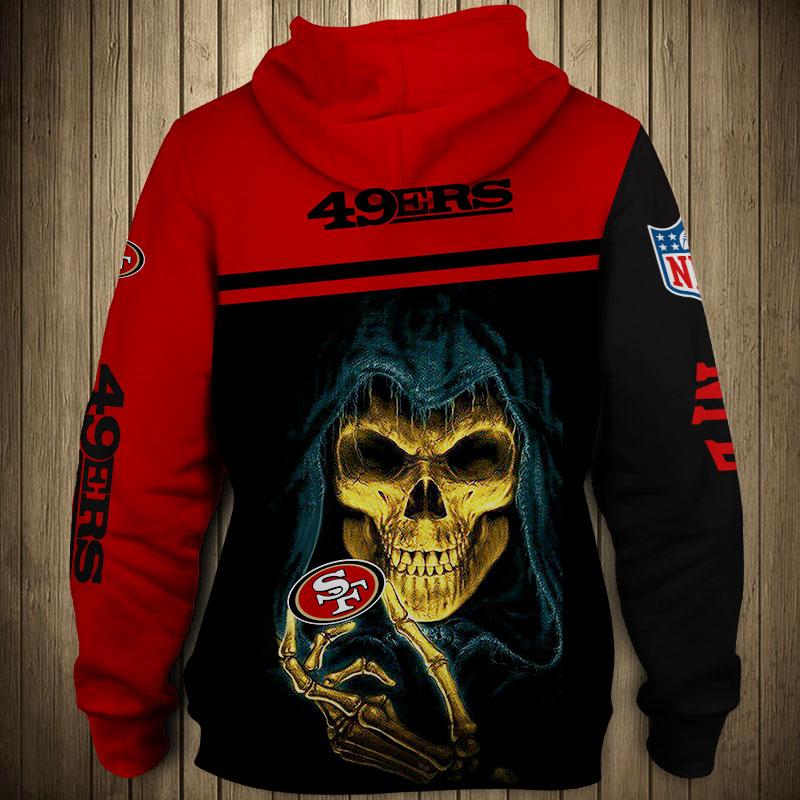 16% OFF Men's San Francisco 49ers Hoodies Cheap 3D Sweatshirt Pullover ...