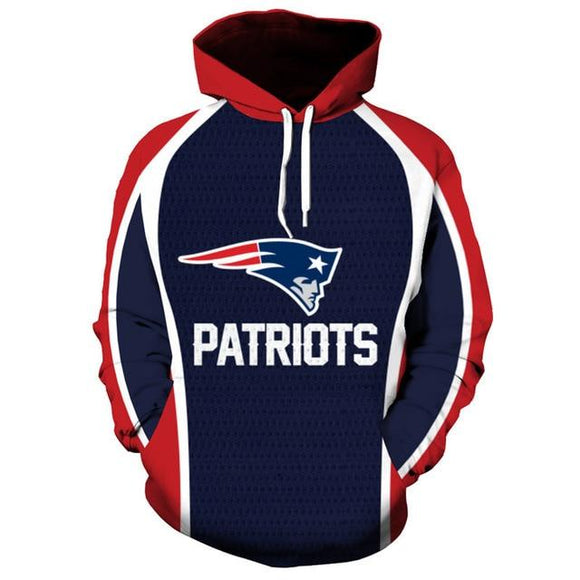 patriots zippered sweatshirt