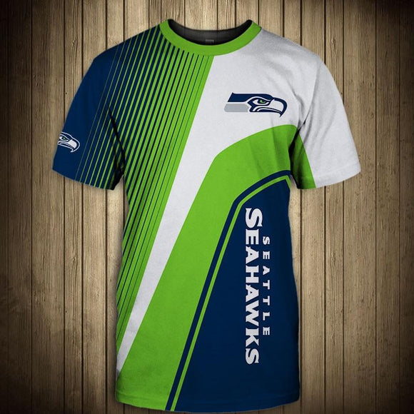 NFL T shirt 3D Custom Seattle Seahawks 