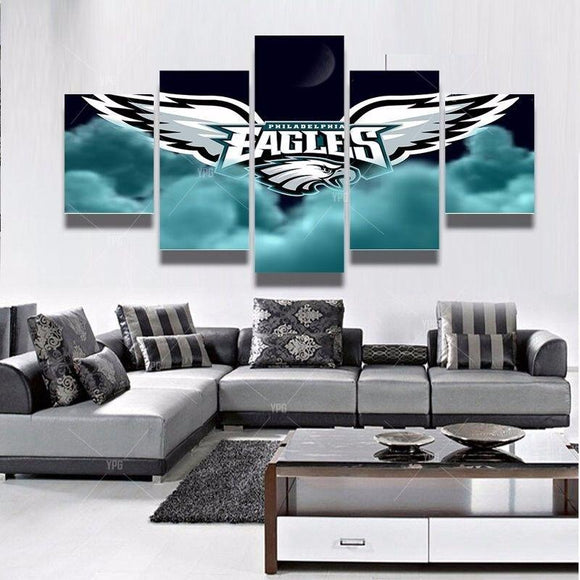 Philadelphia Eagles Canvas Wall Art Cheap For Living Room Wall Decor ...