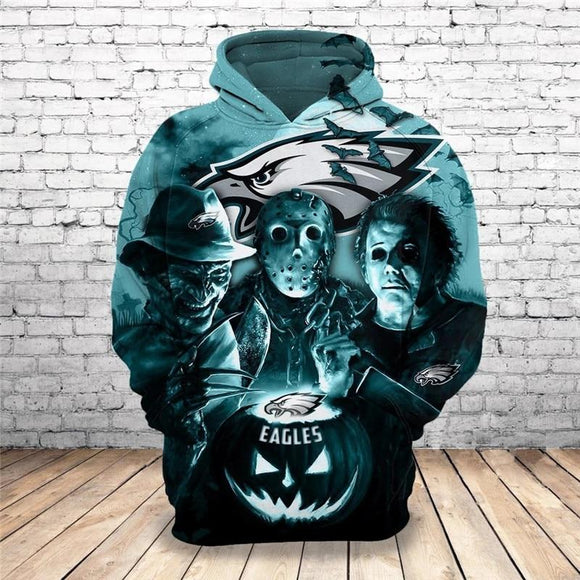 3d horror hoodies