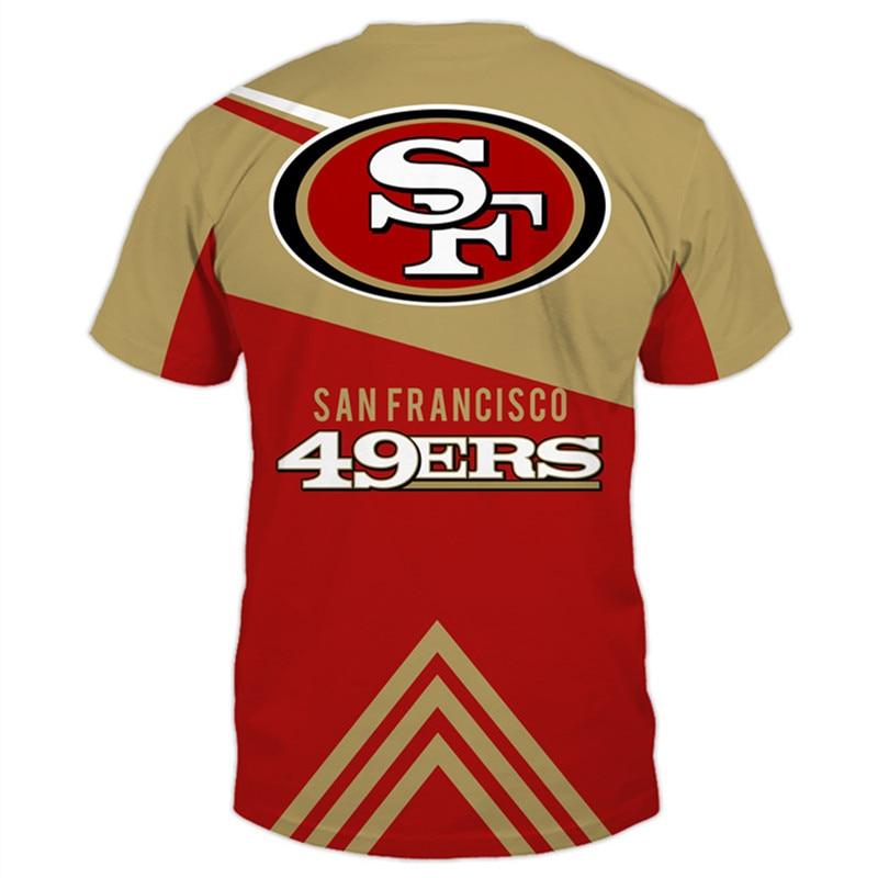 20% OFF San Francisco 49ers T shirts Vintage Cheap Short Sleeve O Neck ...