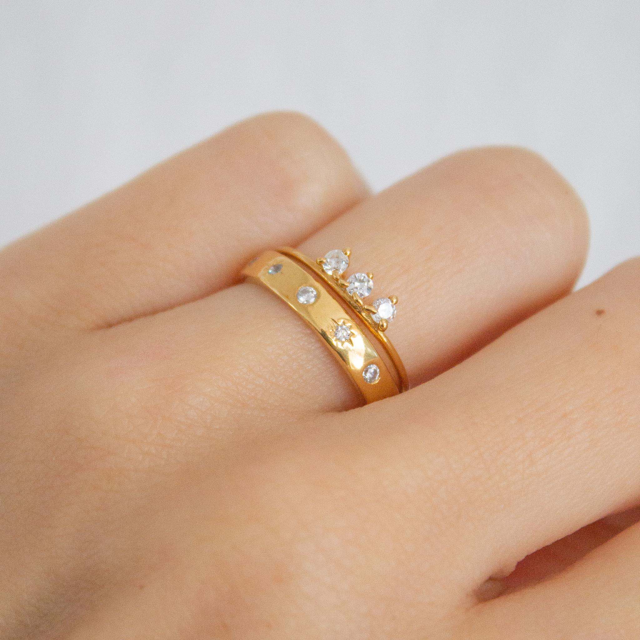 Celestial magic stacking ring ideas