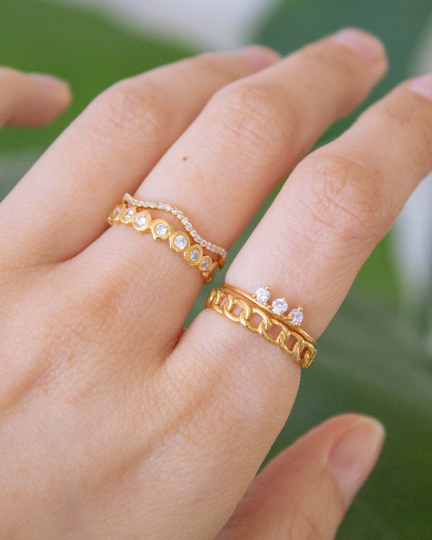 Ring stacking ideas.