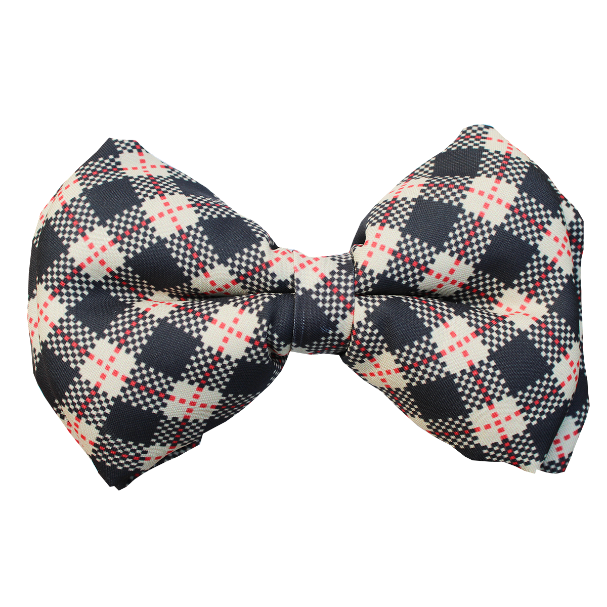 Buy stylish Burberry print dog bowtie online in India l Lana Paws