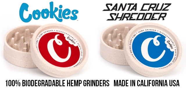 Cookies x Santa Cruz Hemp grinder