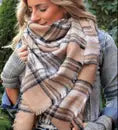 Beautiful Boundaries Plaid Scarf