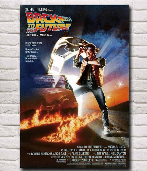 Affiche de Film de Retour vers le Futur, Hongrie, 1987 en vente