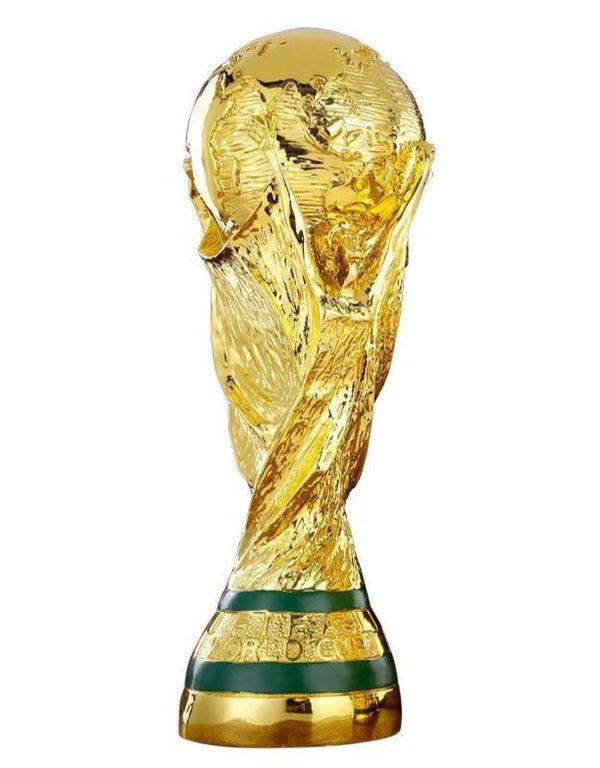 Replica soccer world cup trophy