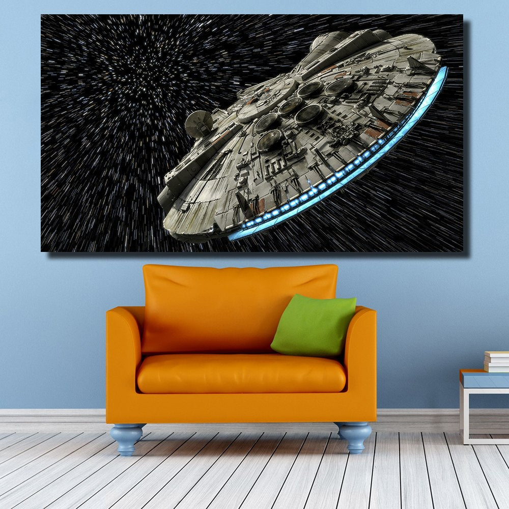 Tableau Star Wars Vaisseau Spatial Fineartsfrance