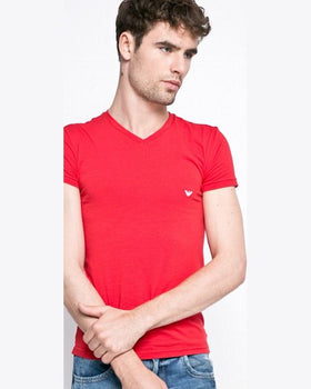 Tricou Emporio Armani roșu