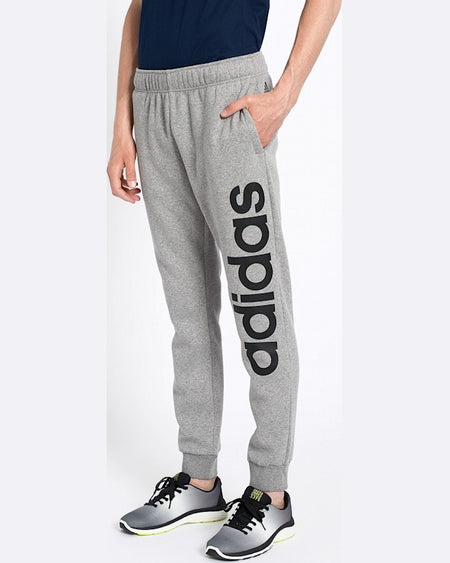 pantaloni adidas gri